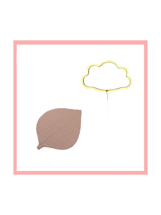 Kinderteppiche Set Wolken Grau