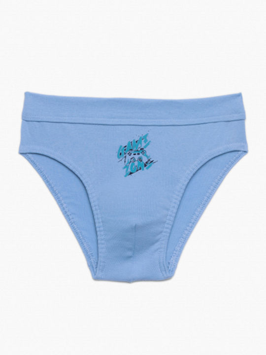 Pretty Baby Set Kids Panties 6 Pieces Light Blue-Sea Blue-Royal Blue