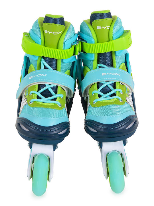 Byox Inline Αυξομειούμενα Rollers Μπλε Παιδικά Byox Inline Αυξομειούμενα Rollers Μπλε Παιδικά