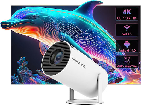 Magcubic HY300 Mini Proiector LCD HD Lampă LED cu Wi-Fi și Difuzoare Încorporate