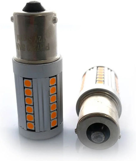 Photon Autolampen & Motorradlampen P21W Canbus LED Orange 12V 2Stück