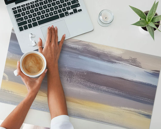 Non-Slip Mouse Pad Gaming Abstract Landscape 90x45 Cm