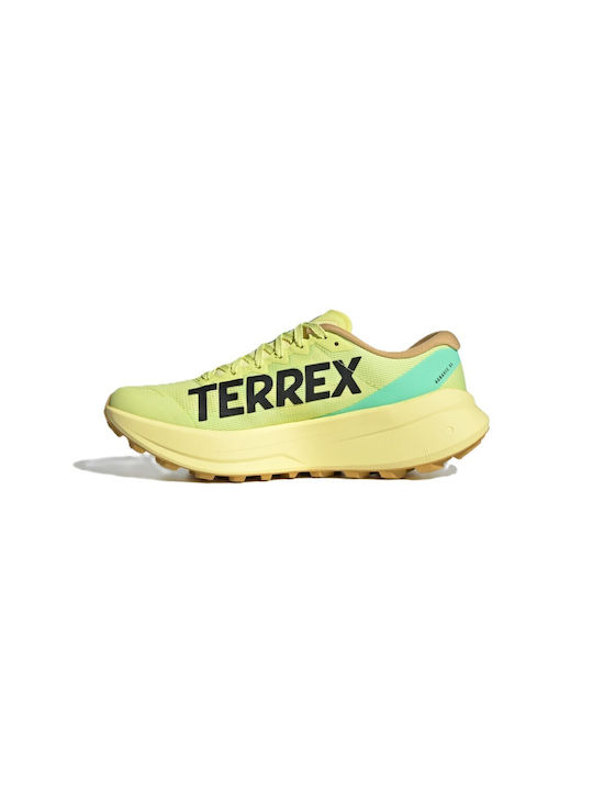 adidas Terrex Agravic Sl Sport Shoes Trail Running Frozen Lemon / Core Black / Pulse Mint