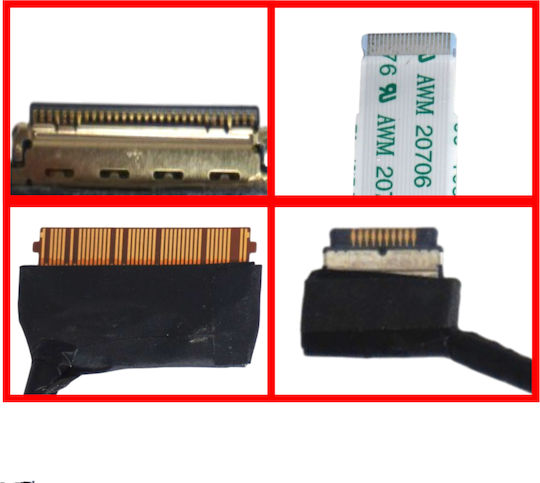 Laptop Screen Flex Cable for Lenovo 500w 2in1 G5 83lh 83lj Gen 4 82vq 82vr