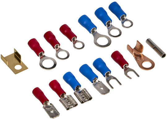 Kraft & Dele Set Terminale Electrice cu Izolație (KD10488) în Set de 300 Bucăți