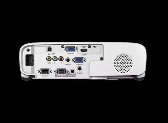 Epson EB-E24 V11HB51040 Mini Projector 3LCD Standard Lamp with Built-in Speakers White