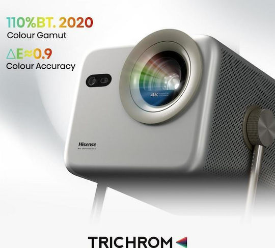 Hisense M2 Pro 3D Projector DLP (DMD) 4K Ultra HD with Wi-Fi and Built-in Speakers Gray