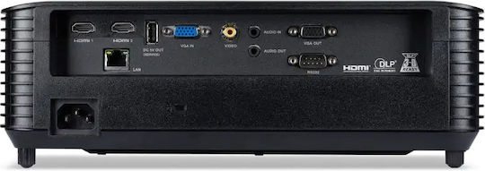 Acer X1228Hn MR.JX111.001 Mini 3D Projector DLP (DMD) Standard Lamp with Wi-Fi and Built-in Speakers Black