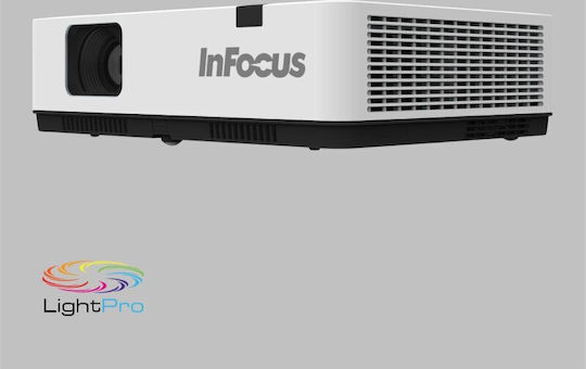 InFocus LightPro IN1036 Projector LCD Standard Lamp with Built-in Speakers White