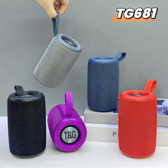 T&G TG-681 Bluetooth високоговорител 5W с радио Черен
