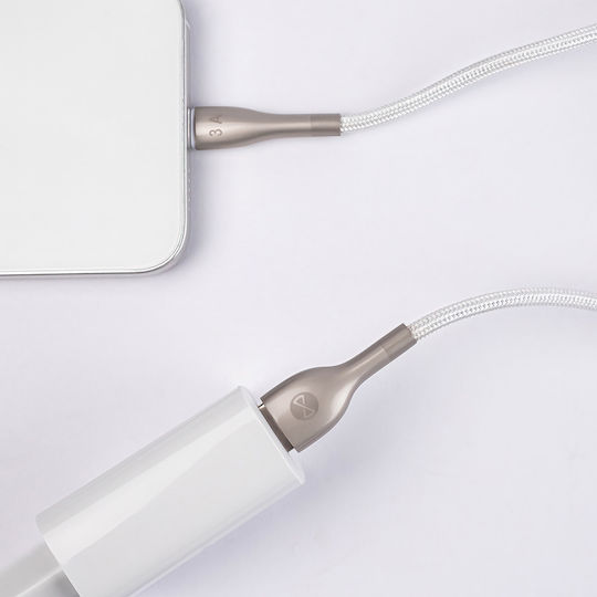 Forever USB 2.0 Cable USB-C male - USB-C White 1m