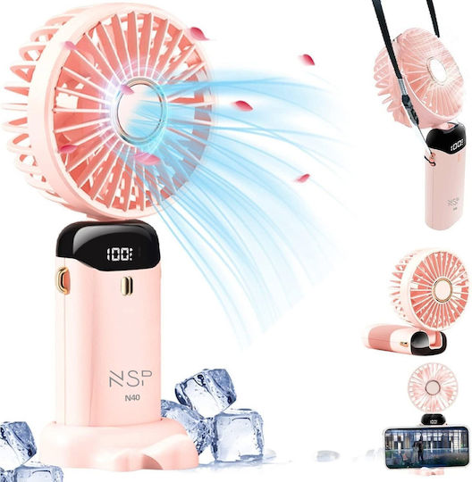 NSP Ventilator USB Pliabil Roz