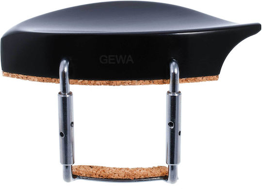 Gewa Violin and Viola Chinrest Wiener Ebony Size 4/4