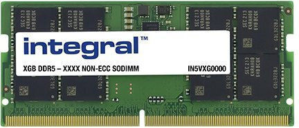 Integral DDR5 with Module 1x8GB and Speed 4800 for Laptop