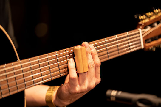 Ortega Guitar String Slide OWS-L Wooden