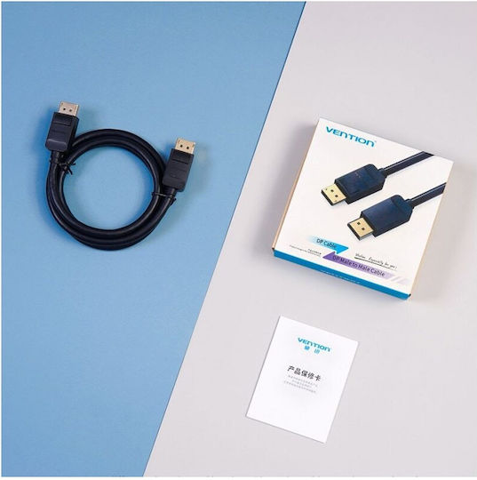 Vention Cable DisplayPort male - DisplayPort male 1m Black (HACBF)
