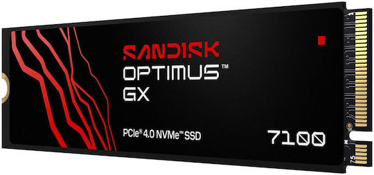 Sandisk SSD 2TB with PCI Express 4.0 Connection and Heatsink SDSP71200TAN-000E0