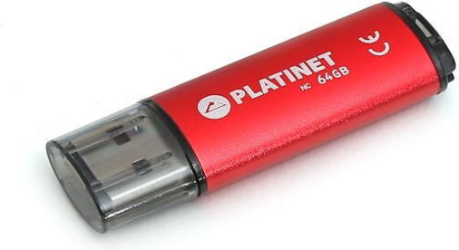Platinet X-Depo 16ГБ USB 2.0 Стик Червен