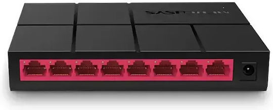 Mercusys MS108G v2.4 Unmanaged L2 Switch with 8 Gigabit (1Gbps) Ethernet Ports