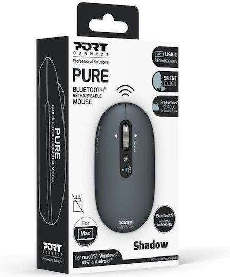 Port Designs Wireless Bluetooth Mouse Gray