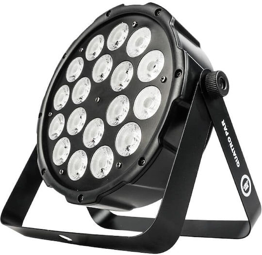 Light4me Quatro Par 18x10w RGBW LED Stage Projector Lighting Event Decoration Light