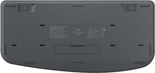 Logitech Comfort Plus MK880 for Business Wireless Keyboard & Mouse Set International English Grey
