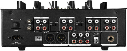 Omnitronic PM-422P PM-422P Combiner Analogic 4.0 Canale / 1 Intrare XLR și Bluetooth