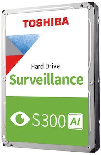 Toshiba S300 AI 14TB HDD Hard Drive 3.5" SATA III 7200rpm for Recorder MG11ACA14TE-V