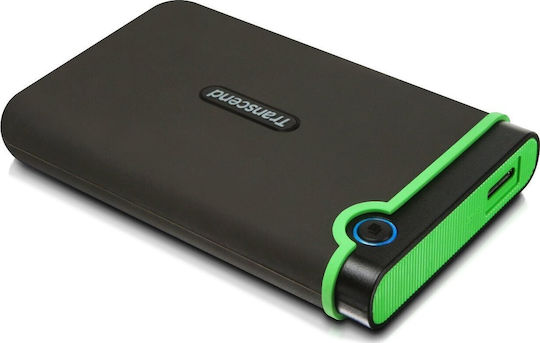 Transcend StoreJet 25M3 USB 3.0 External 2.5" HDD 2TB Military Green