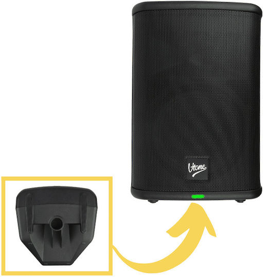 V-tone Alpha 8 Active Stage Monitor 95W with Woofer 8" with Battery 27x28x40cm.
