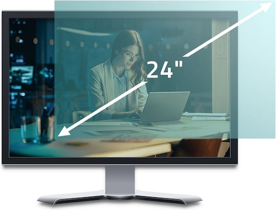 Qoltec Blue Light Filter Qoltec 24" 16:9 Eye Protection Anti-Glare Matte Screen 13269791 5901878510767