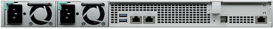 Synology RackStation RS1626xs+ NAS Rack with 4 Slots for HDD SSD and 2 Ethernet Ports