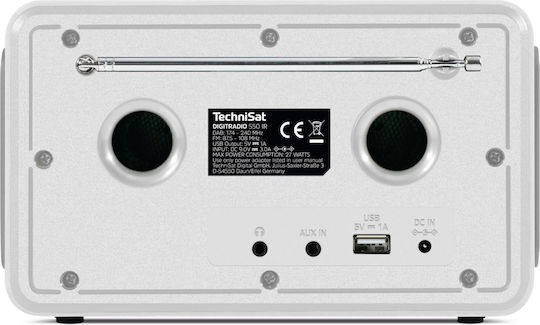 Technisat DiditRadio 550 IR Tischplatte Radio Weiß