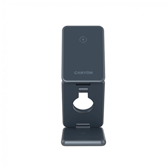 Canyon Wireless Charger (Qi Pad) 15W Power Delivery Gray (OnCharge)