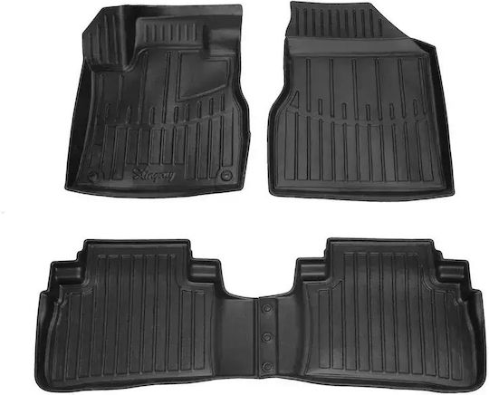 Race Action Car Mats Raised Sides Type Nissan Murano Z51 2008-2014 5-Door Rubber Raised Sides Protective Fasteners Material Rubber Passenger Cars 4 Pieces 5014324/st 5014324/st