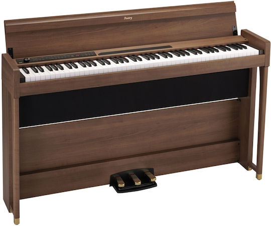 Korg Electric În poziție verticală Pian Poetry cu 88 Ponderat Clape și Difuzoare încorporate Maro