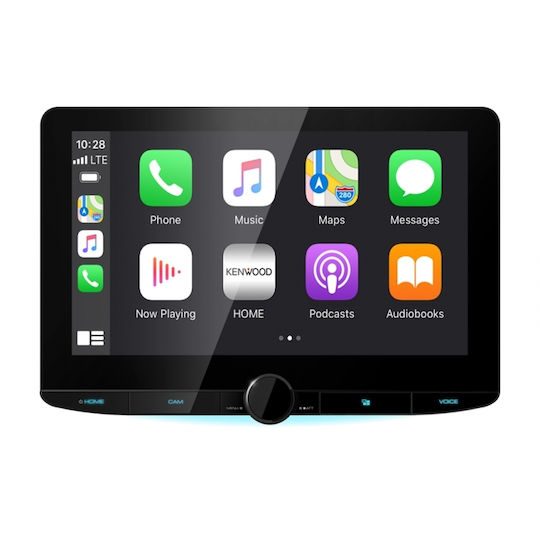 Kenwood Ηχοσύστημα Αυτοκινήτου 2 DIN (Bluetooth/USB) με Οθόνη Αφής 10.1"