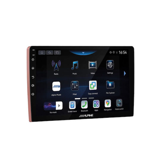 Ine-aw409s Universelles Alpine Navigation 9" Wxga Hd Bildschirm Android 13 Cortex A35 1.50 Ghz 4+64gb Eingebautes Wi-Fi / Bluetooth