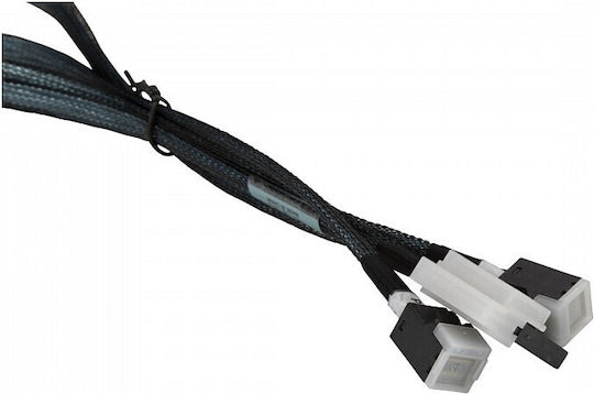 Supermicro Slimline SAS X8 Le To 2x Mini SAS HD Internal 70cm 32AWG