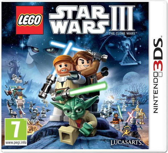 Lego Star Wars Iii Clone Wars 3ds Нов