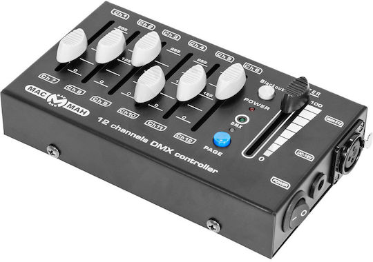 Mac Mah Lighting Console with 12 Control Channels / 12 XLR Inputs 3700752719959