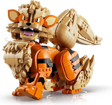 LEGO Pokemon Arcanine for 18+ Years 1190 Pieces
