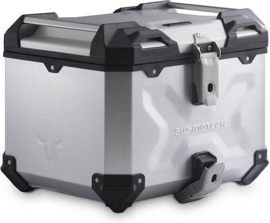 Σετ Βάσης Βαλίτσας Topcase Sw-motech Trax Adv Triumph Tiger 800 Xc Xr Ασημί
