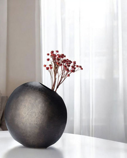 Philippi Dekorative Vase Schwarz 6x33xY31cm