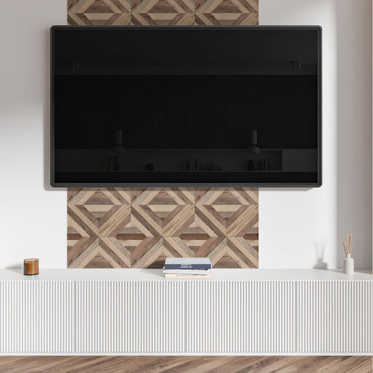 Ready To Apply Printed Vinyl Tiles Wood Panel Design 9x30x30 Cm