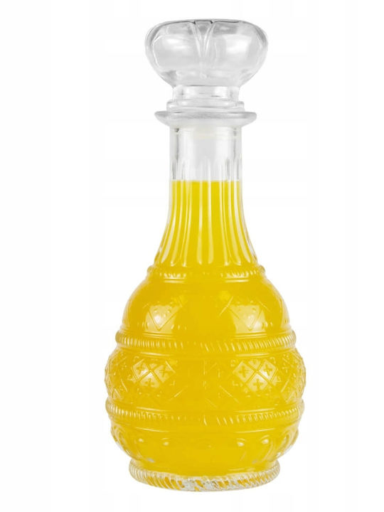Bimberek Bimberek Glas Dekanter Servieren Likör 19cm mit Verschluss Transparente 500ml