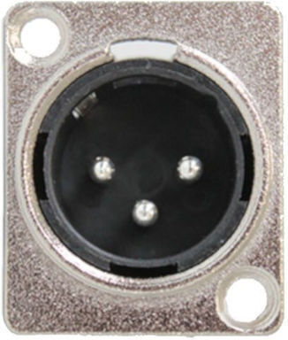 Pro-show XLR Конектор За Монтаж На Панел 3 Полюса Мъжки 59103