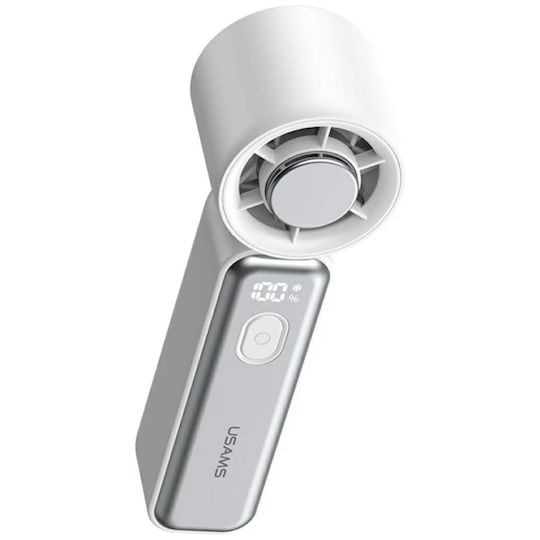 Usams Ice-cooling Digital High-speed Fan 2000mah White Zb362fs02