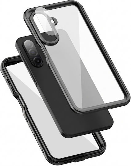 Redpepper Husa Rezistentă La Apă Ip68 Galaxy A17 360° Cu Curea Neagră