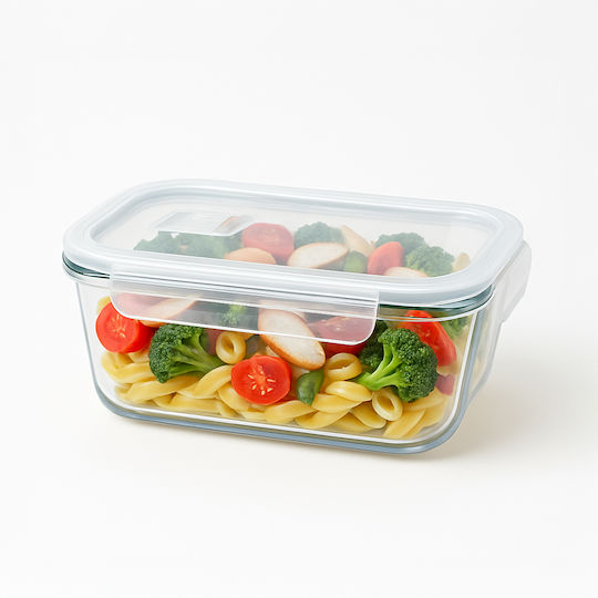 Bimberek Cutie De Prânz Din Sticlă Albă 1.04lt